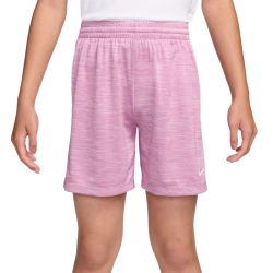 Шорты для мальчика теннисные Nike Kids Dri-FIT Multi Big Training - playful pink/pink rise/white