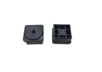 Комплект из 2 алюминиевых наконечников для ног 80x80