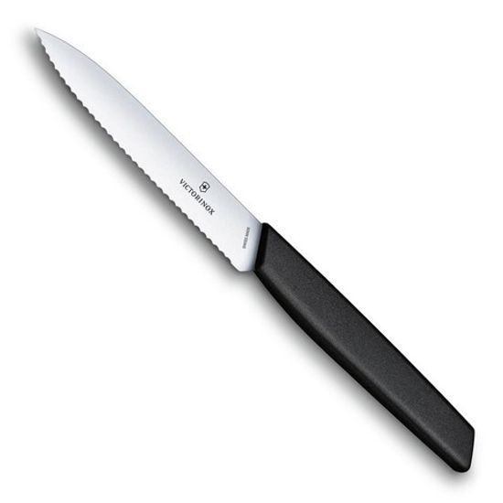 Кухонный нож Victorinox Мод. Swiss MODERN PARING SERRATED #6.9003.10W (10см)
