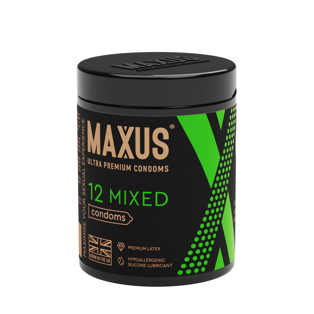 Презервативы микс трех видов MAXUS X-Edition 12 шт 5925мх