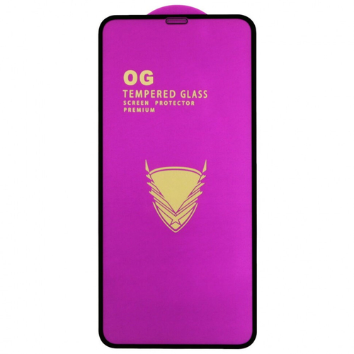Защитное стекло для Samsung Galaxy A22 OG Purple черное