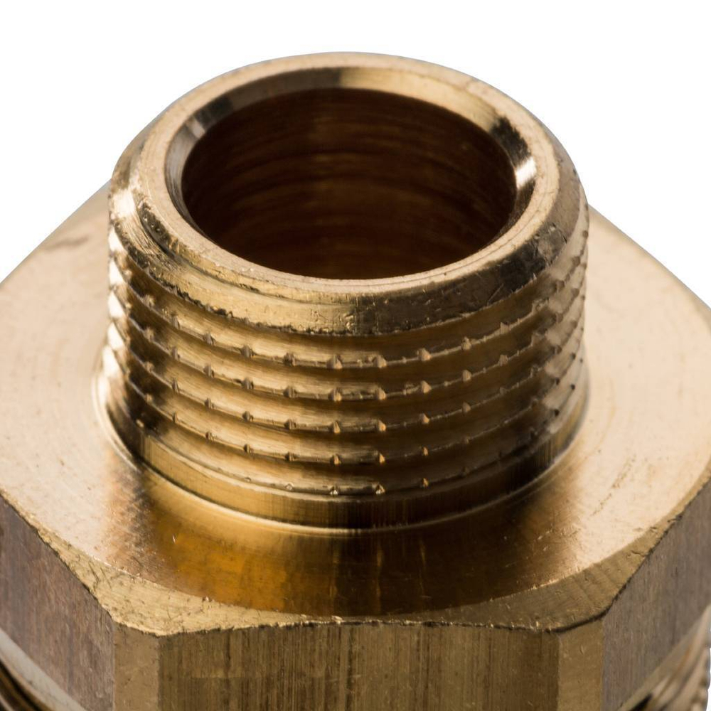 Ниппель STOUT переходной 3/4"x3/8" НР/НР