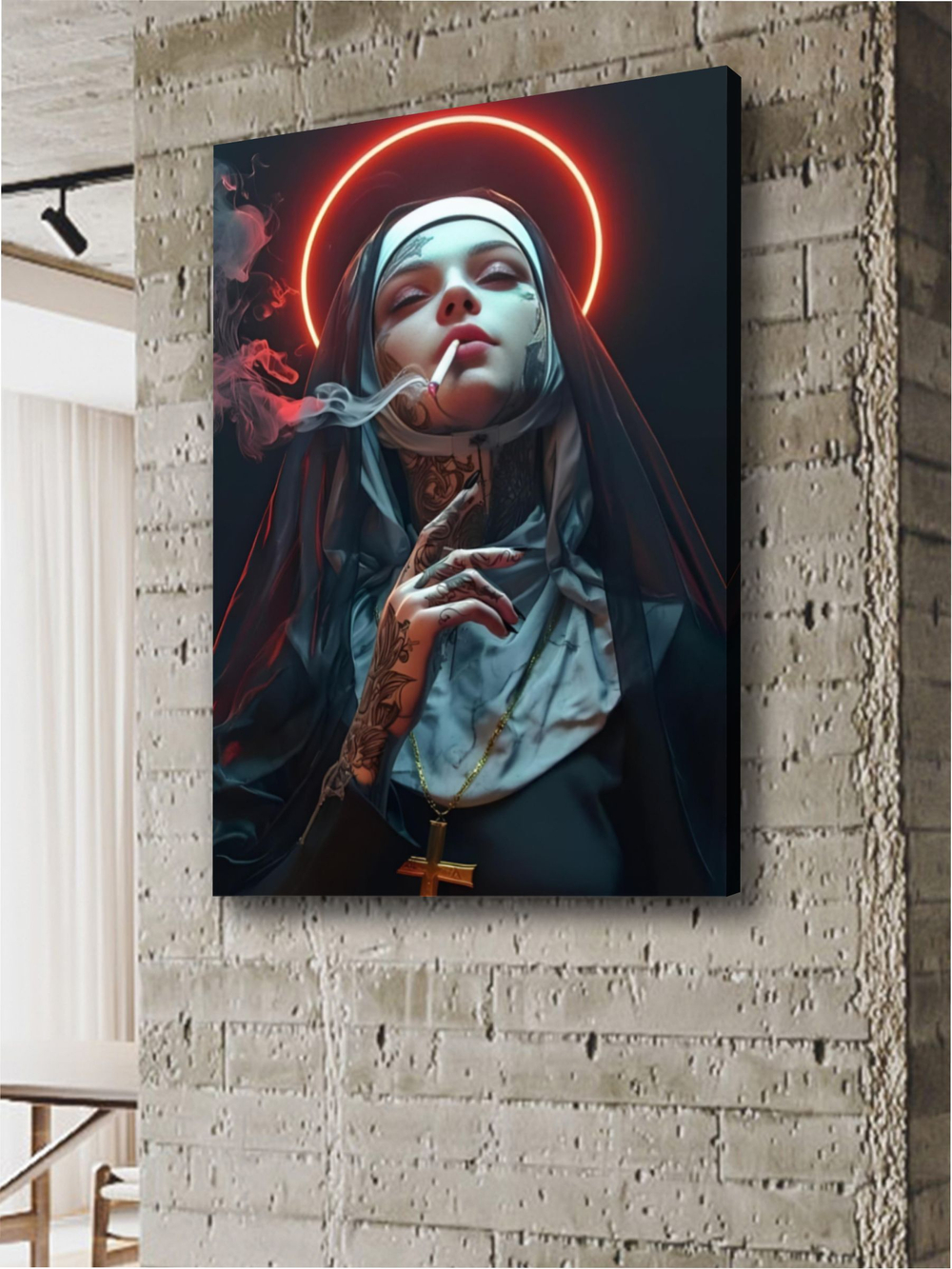 Картина Король в маске модульная 50x70см 1шт.