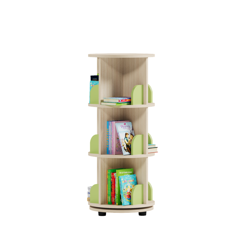 Поворотная книжная полка Эстрид серия Скандик