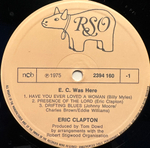 Eric Clapton - E.C. Was Here (Скандинавия 1975г.)