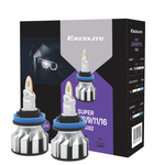 Лампа H8 H9 H11 H16 LED 12-24V Super Excelite комплект мощная светодиодная
