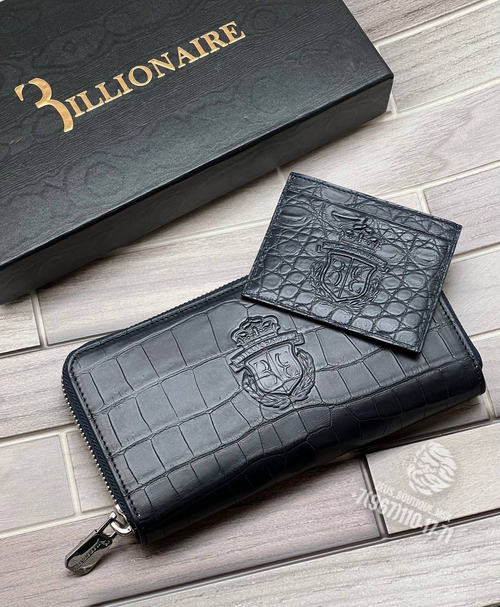 Портмоне Billionaire из кожи крокодила