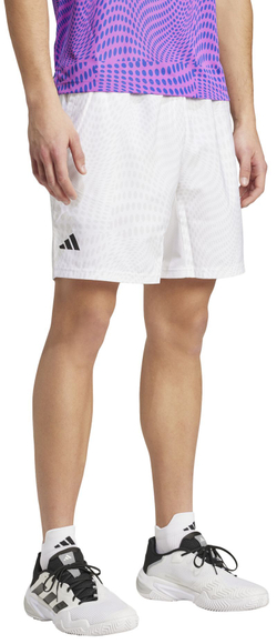 Мужские теннисные шорты Adidas Club Graphic Tennis - белый