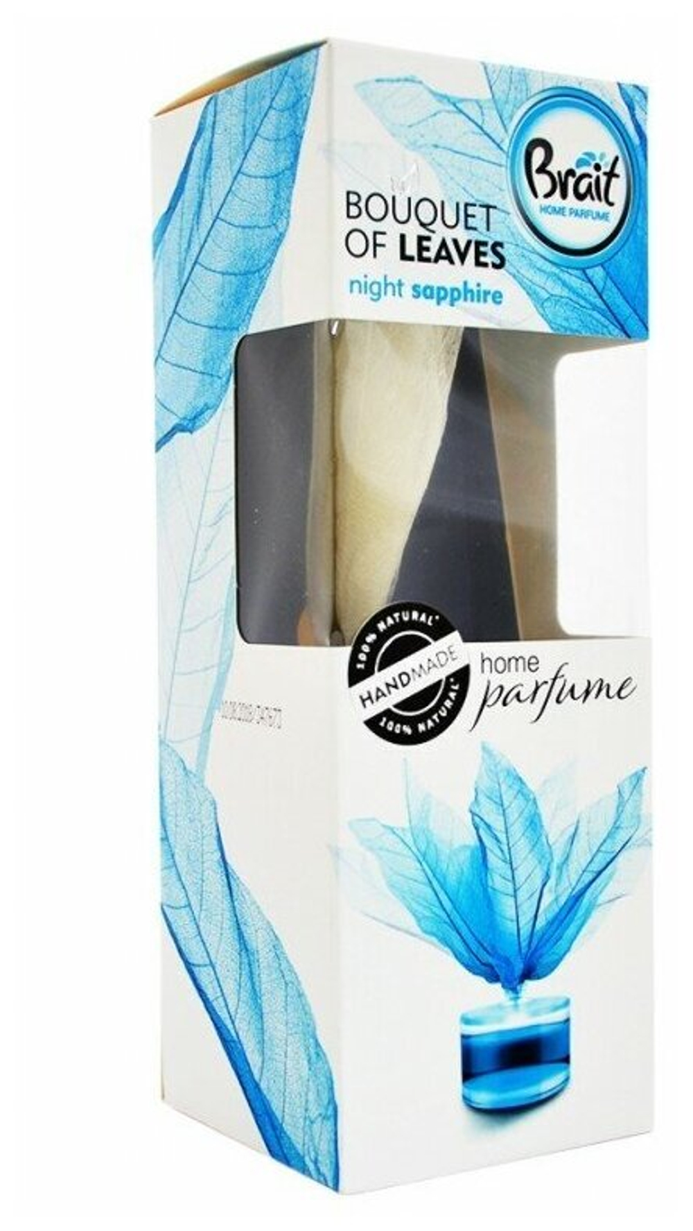 ДЕКОРОТИВНЫЙ ОСВЕЖИТЕЛЬ ВОЗДУХА BRAIT NIGHT SAPPHIRE  (ЛИСТЬЯ) 50ML 7181