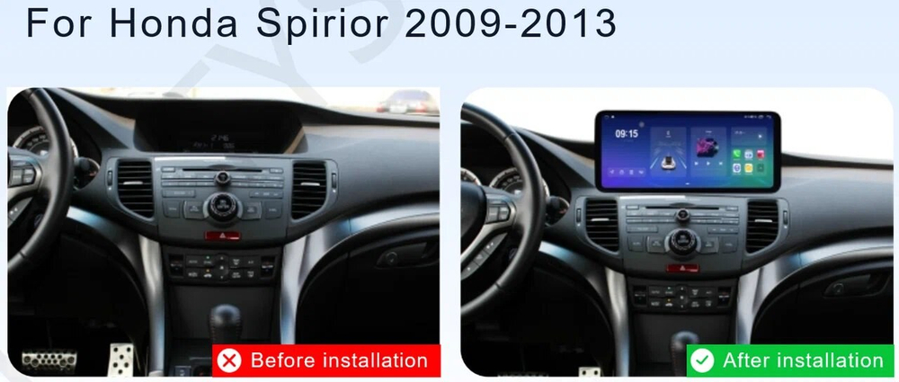 Установочный комплект для HONDA ACCORD VIII 2008-2013 Spirior KUBERG GL-1229-FW