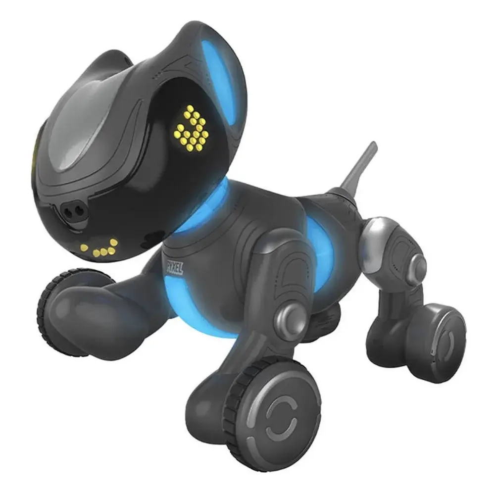 Робот-собака Pyxel интерактивный питомец для обучения языкам кодирования (Blocky и Python)