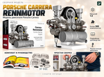 Конструктор Franzis Porsche Carrera-Rennmotor Typ 547 1:3
