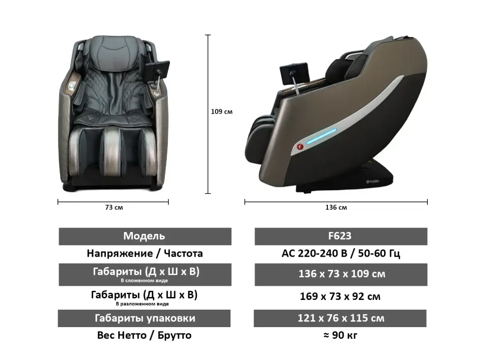 FUJIMO KENKO F623 Business Edition Графит