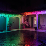 Гирлянда-бахрома Twinkly Icicle 190 LED RGB+W 5 м IP44 Clear