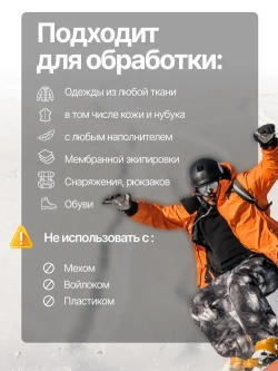 Подарочный набор для ухода за мембранной одеждой, снаряжением и обувью SIBEARIAN ALPINE SET