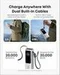 Высокоскоростное портативное зарядное устройство Anker Zolo 25000 mAh, 165W (With 3 cable Type-C) - Silver