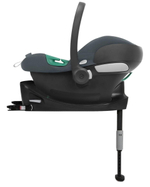 Коляска Cybex Balios S Lux TPE complete Aton B2 Steel Grey Base One 4 в 1 Stormy Blue с дождевиками