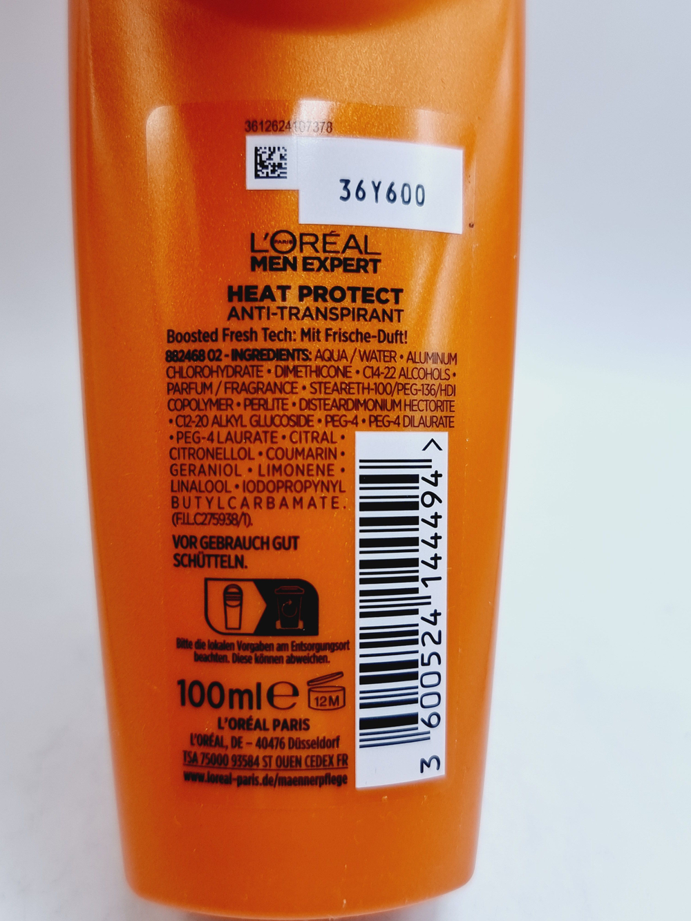 L'Оrеаl Men Expert антиперспирант Thermic Resist шариковый 100 мл (из Финляндии)
