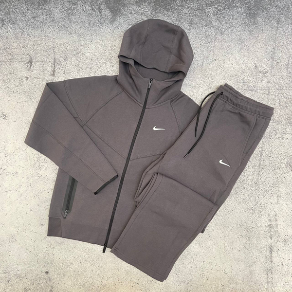 Костюм Nike x Nocta Tech Fleece zip logo dark grey
