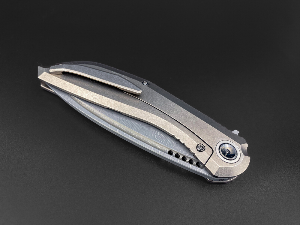 Складной нож Stinger damascus