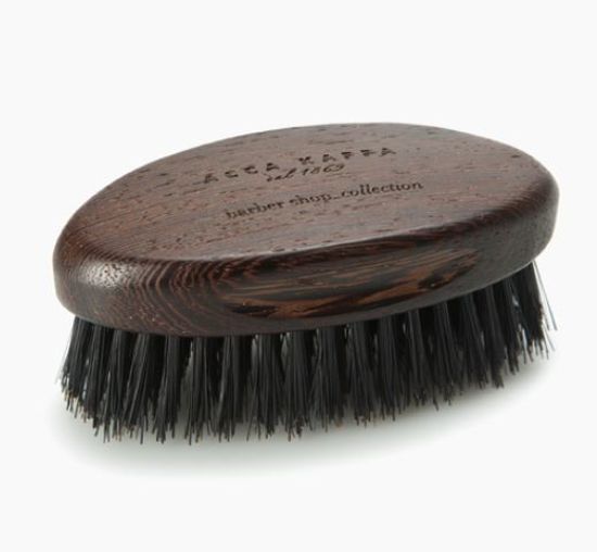 Щетка для бороды Acca Kappa Beard Brush, дерево Венге (черная)