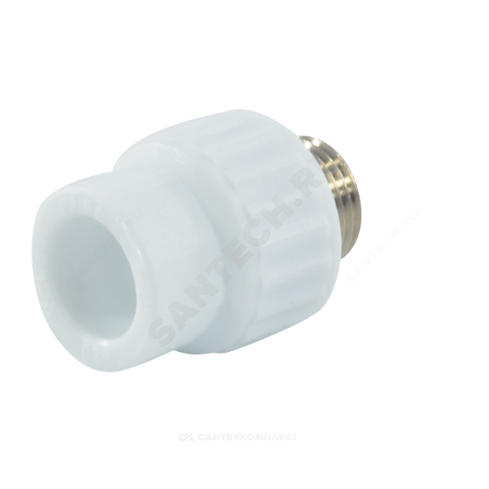 Муфта PP-R комбинированная белая Дн 32х3/4" НР VALFEX 10130132