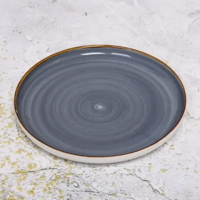 Тарелка керамическая «Corsica blue» 25*3см