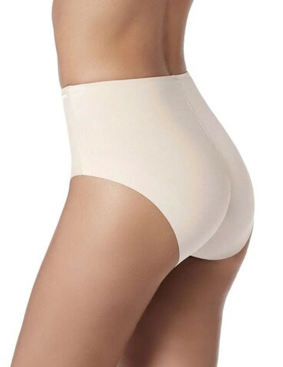 Высокие трусики-утяжки Perfect Curves (Размер: XL) (Цвет: телесный)