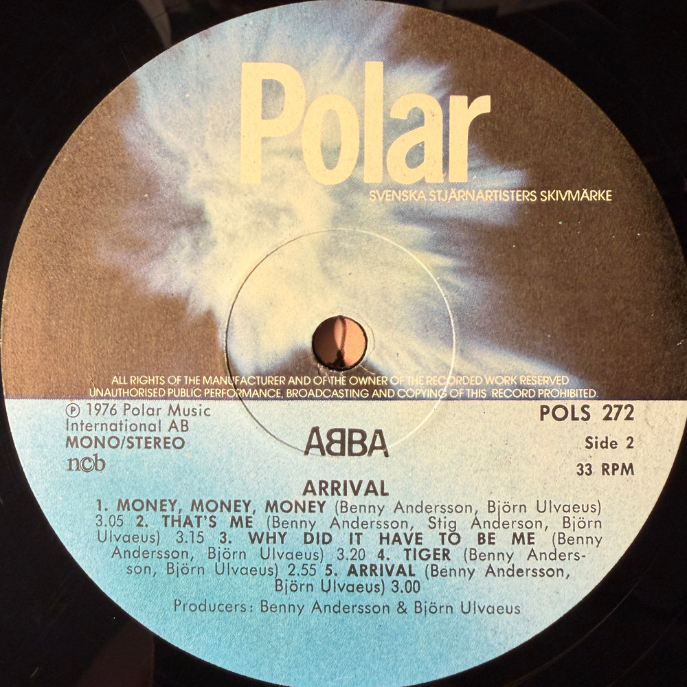 ABBA - Arrival (Швеция 1976г.)