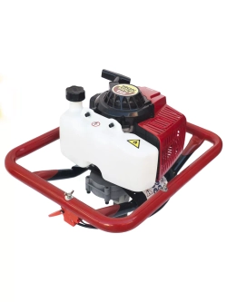 Мотобур для зимней рыбалки Iron Mole E68 Tandem со шнеком Barracuda 130х1000 мм