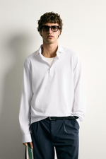 РУБАШКА ПОЛО SOFT КЛАССИЧЕСКОГО КРОЯ — ZARA