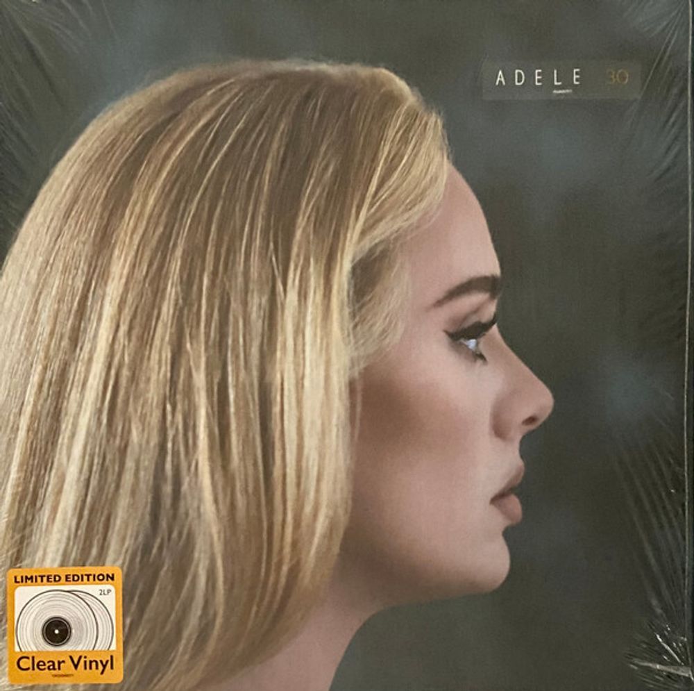 Adele. 30 (Limited Crystal Clear Vinyl) (2 LP) Адель