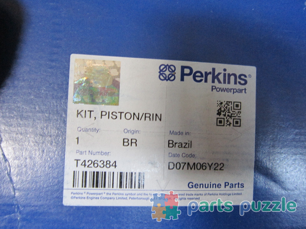 Поршень в сборе с кольцами UPRK0005, оригинал / KIT, PISTON/RIN АРТ: T426384
