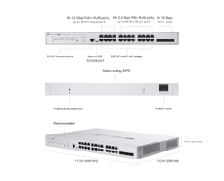 Коммутатор TP-Link Omada Pro S5500-24MPP4XF