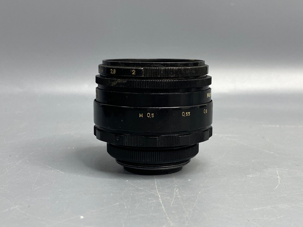 Helios-44 царапины на линзах