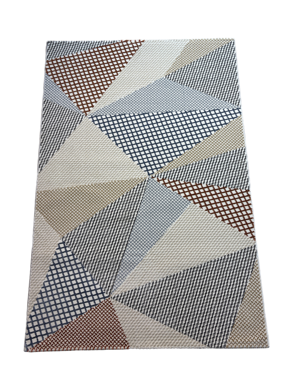 Ковер Regnum cross 36740A Blue/L.Grey Прямоугольник