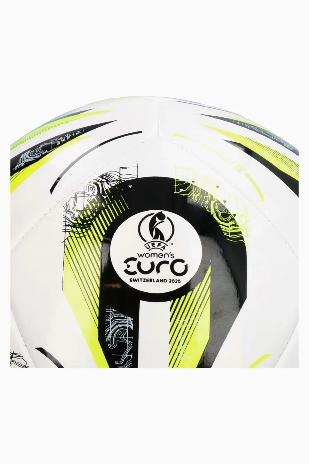 Футбольный мяч adidas Women's EURO 2025 Club размер 3 - белый