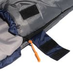 Спальный мешок с подго"СЛЕДОПЫТ-Traveller XL"190+35х85см,±5%,до 0С,утеп.термо 300г/м2,цв серый/4/