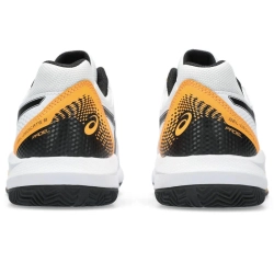 Мужские кроссовки для Падел Asics Gel-Dedicate 8 Padel - white/orange pop