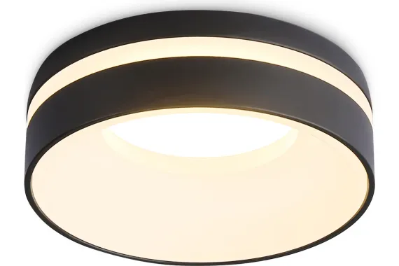 Светильник точечный Ambrella TN3306 MR16 черный/белый матовый 42391