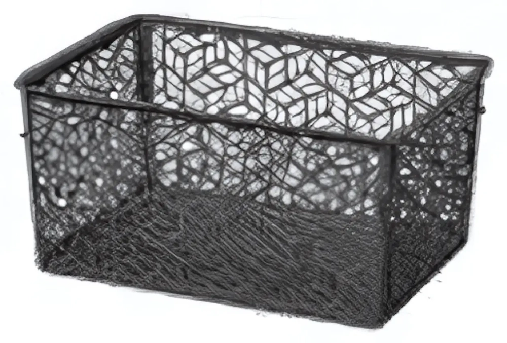Корзинка универсальная «Linden» 2л, 230х160х70мм (серый)