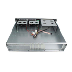 Серверный корпус Mastero 2U390, 2U, mATX, Без БП, чёрный (MST-2U-390)
