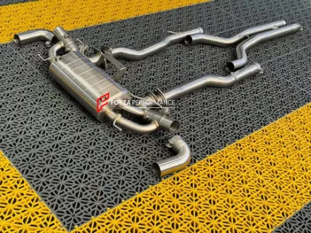 Выхлопная система с заслонками для Aston Martin DB11 4.0 M177 (downpipe)