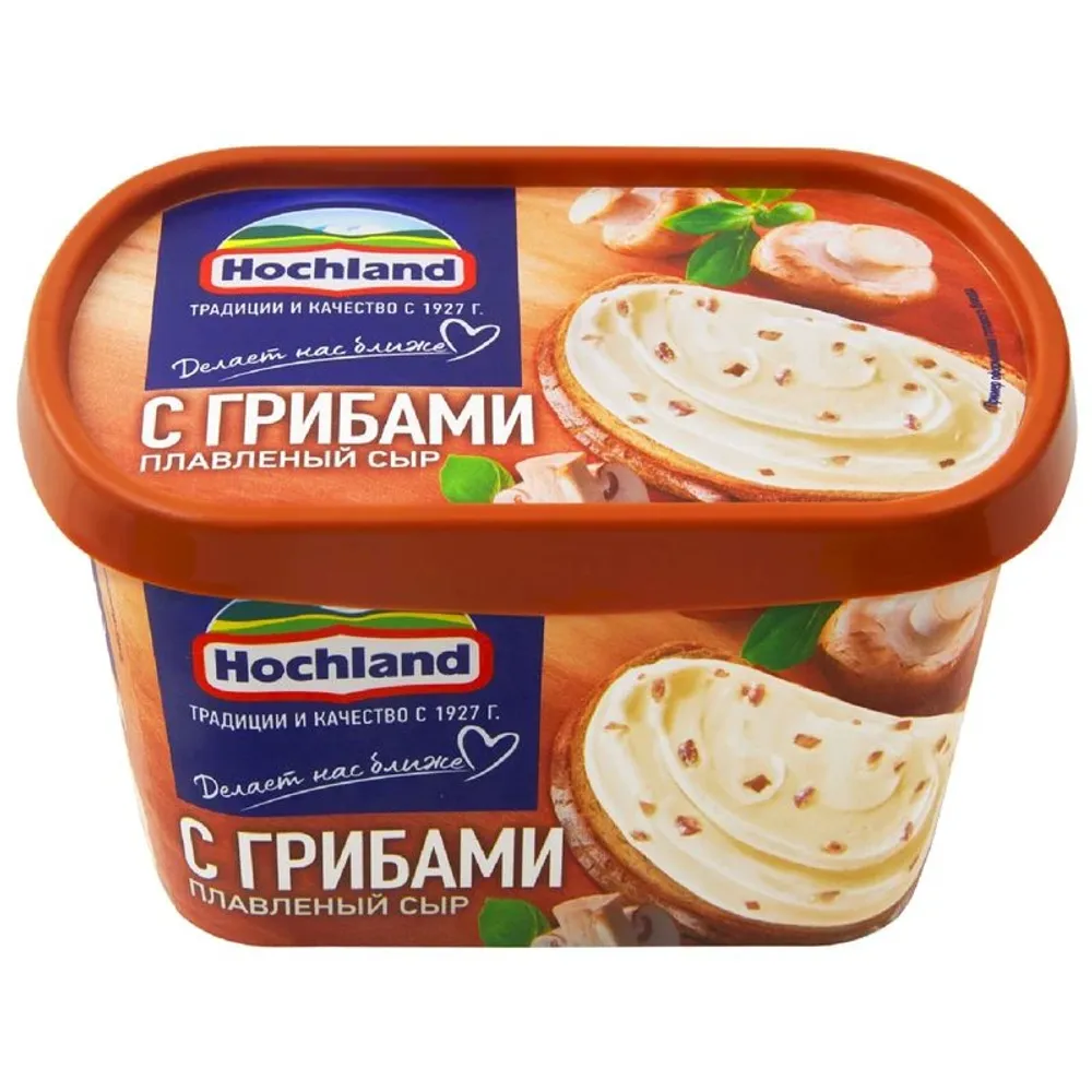 Сыр творожный "Хохланд" грибы 400г