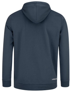 Мужская теннисная кофта Head Club Byron Hoodie - navy