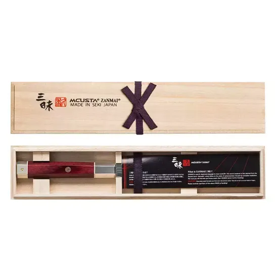 Нож кухонный Zanmai Aranami Shef 180 мм. ZUA-1004C