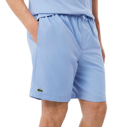 Мужские теннисные шорты Lacoste Lightweight Diamond Taffeta Sport - blue