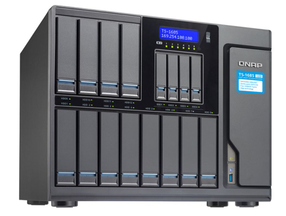 Сетевой RAID-накопитель QNAP TS-1685-D1531-16G