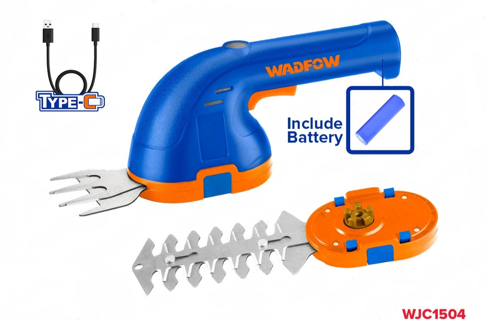 Кусторез аккумуляторный WADFOW WJC1504 4 В Type-C