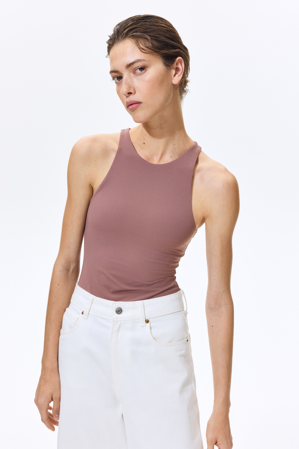 Боди-стринги без рукавов - H&M